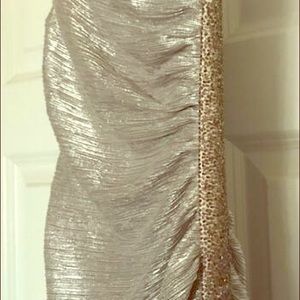 Laundry by Shelli Segal- Silver Gown